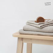 Vafelj lanena brisača v naravni barvi 100x140 cm Natural Fine Waffle – Linen Tales