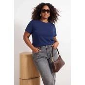 Trendyol Curve Ženska bluza Tbbss26Af00110, Tamnoplava