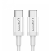 Ugreen Kabel USB-C na USB-C PD QC AFC, 2 m, bel