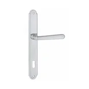 Okovje za vrata TWIN ALT WIEN PW 3000 (CH-SAT), gonilka levo/krogla, Odprtina za cilindrični vložek PZ, Twin CH-SAT (krom mat), 72 mm