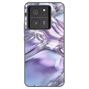 Silikonski črni ovitek za Xiaomi 13T Pro - Iridescent bubbles