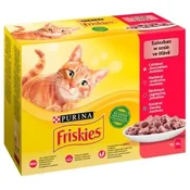 slomart Friskies Mix mesa - mokra hrana za mačke - 12 x 85 g