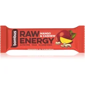 Bombus Raw Energy 50 g, mango-indijski oreščki