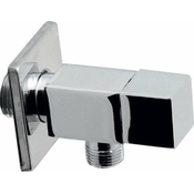 Kotni ventil 3/8 x 1/2, kromast - Kromasta - 24 - Medenina - Aqualine - 1/2 x 3/8