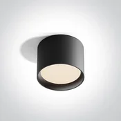 STROPNA SVJETILJKA LED/12W/CCT/1200lm/120°/230V UGR19 fi100×75mm IP44 CRNA