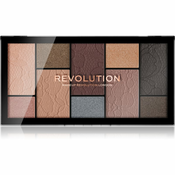 Makeup Revolution London Reloaded Dimension Eyeshadow Palette senčilo za oči 24.5 g Odtenek impulse smoked