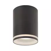 Prezent 71113 - Reflektor SAUL 1xGU10/50W/230V, precnik 7 cm, crna