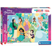 Clementoni - Puzzle Princeza sjaj - 100 dijelova