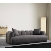 ATELIER DEL SOFA Sofa trosed Puffy 3 Plain Anthracite
