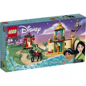LEGO®® Disney™ Jasminina i Mulanina pustolovina (43208)