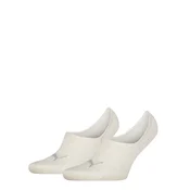 PUMA Unisex High Cut Footie Socks (2-Pack), Men, Oatmeal, 35-38
