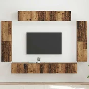 TV ormar 8 pcs Staro drvo