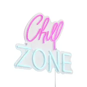 Neonska stenska svetilka roza z modro vklj. LED - Chill Zone