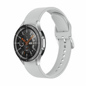 BStrap Samsung Galaxy Watch 4 40/44mm Silicone pašček, Gray