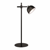 Črna LED zatemnitvena namizna svetilka (višina 41 cm) Maxima – Trio