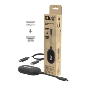 CLUB3D Wireless USB-C to HDMI Transmitter and Receiver FullHD 25m range