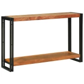 Konzolna stolica Smeda 120 x 33 x 75 cm Cvrsto drvo akacije