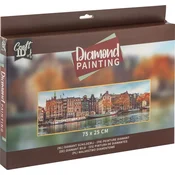CRAFT ID Diamantna slika Amsterdam 75x25cm