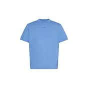 Calvin Klein Jeans Majica EASY svetlo modra/črna/bela
