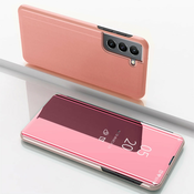 Etui/ovitek s prednjim steklom za  Samsung S22 | Rose Gold