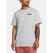 Under Armour T-Shirt UA HW ARMOUR LABEL SS-GRY - Mens