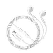 OEM Mayaxess, Žične USB-C slušalke z vgrajenim mikrofonom za Pixel 8, Bela, (5000299406)