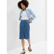 GAP Denim Midi Skirt - Women