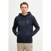 Bombažen pulover EA7 Emporio Armani