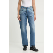 Pamucne traperice Levis 501 90s WESTERN visoki struk, 001V3