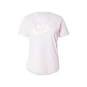 Nike Sportswear Majica ESSNTL ICN FTRA sivka / bela