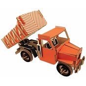 Woodcraft Lesena 3D sestavljanka Tovornjak prekucnik