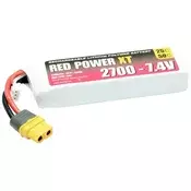Red Power Red Power lipo akumulatorski paket za modele 7.4 V 2700 mAh mehka torba XT60, (20641722)