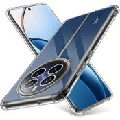 Overboard Ovitek za Realme 12 Pro 5G/12 Pro+ 5G, odporen proti padcem, prozoren