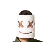 Bela maska Marshmello