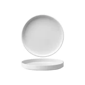 Saturnia Oslo plitki krožnik/28cm/belo matiran/6kos