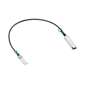 HPE Aruba Networking 50G QSFP56 to SFP56 0.65m DAC Cable omrežni kabel Črna 0,65 m