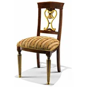 Casa Padrino Luxury Baroque Dining Room Chair Brown/Gold - Baroque Furniture - Made in Italy