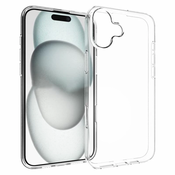 MaxMobile maska za iPhone 16 Plus ULTRA SLIM prozirna