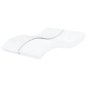 Vidaxl Vzmetnica iz pene bela 180x220 cm trdota H2 H3