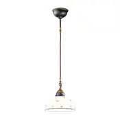 Kolarz 731.30.20 - Luster na sajli NONNA 1xE27/75W/230V, precnika 20 cm, zelena