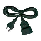 Brennenstuhl Plastic extension cable 5m black 1161800