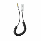 Baseus CABA01-01 audio kabel 0,5 m 3.5mm USB Tip-A Crno