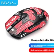 NVV Nalepnice za miš Logitech G102/G304, Crvena