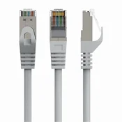 Gembird Mrežni kabl PP6A-LSZHCU-1M, SFTP, CAT.6A, Bakarni, LSZH, 1m