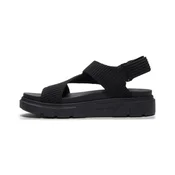 Timberland za ženske. TB0A2QKNEK81 Greyfield Črne sandale s povratnim trakom (36 W), Črna, Ravna stran, Velcro, Priložnostno