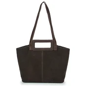 Pieces PCADELINE SUEDE SHOPPER Kostanjeva