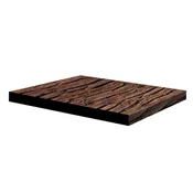 shumee Vzmetnica za pasjo posteljo XL 80x55x5 cm - pena, vodoodporna prevleka, potisk Akacija, Bertoni