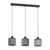 Eglo 900724 - LED RGBW Zatemnitveni lestenec na vrvici GINESTRONE-Z 3xLED/3,7W/230V