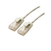 Secomp Roline UTP Data Center PatchCord Cat6A, Slim, LSOH, siva 1.5m