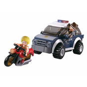Sluban Policija M38-B0650 Offroad in tat na motorju